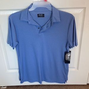 BRAND NEW WITH TAGS!! Mens Ben Hogan size S Lot of 2 athletic collard shirt.